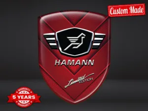 Hamann Striscione Parabrezza Auto Pro Max Chic Durevoli